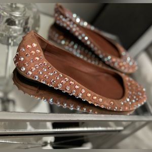 Gucci leather flats good condition